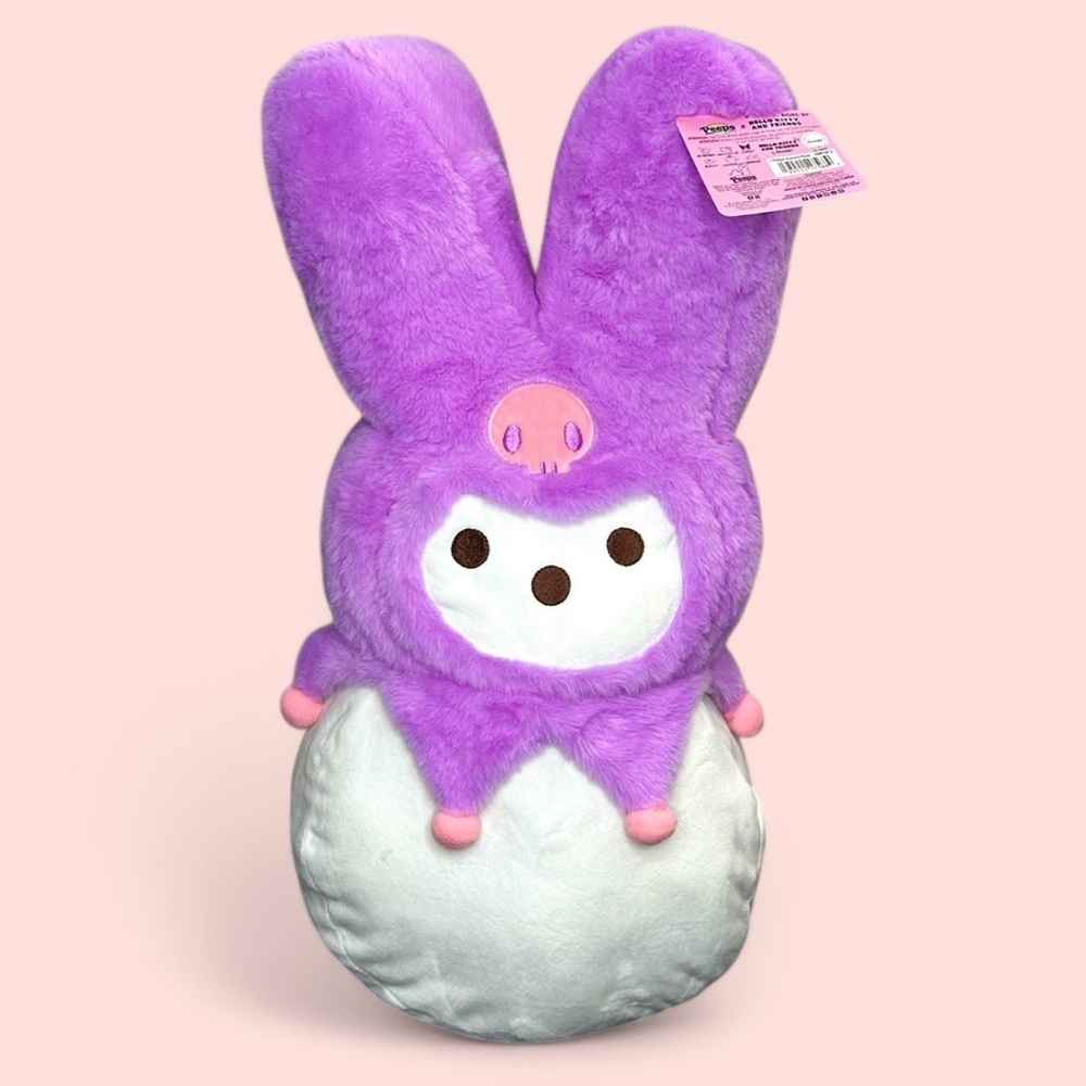 Peeps X Hello Kitty & Friends 18” Kuromi Easter Bunny Plush 2025 NWT